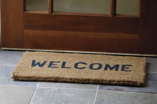Welcome mat intricate detail no free wallpaper - medium preview image