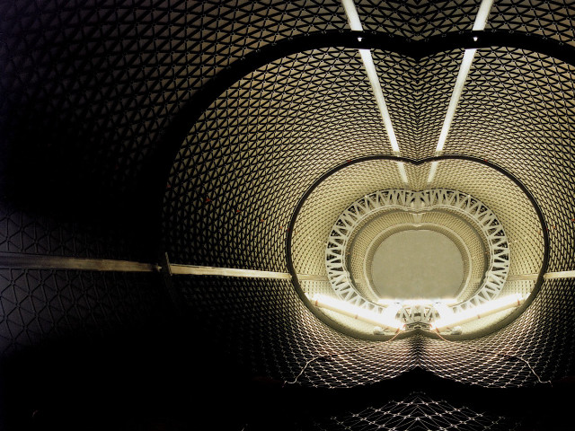 Large metal object circular design #2 free wallpaper - medium preview image