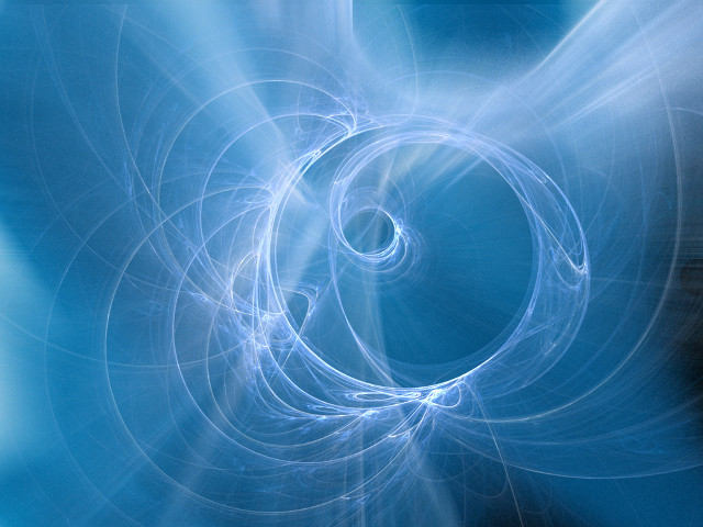 Blue spiral black background white free wallpaper - medium preview image