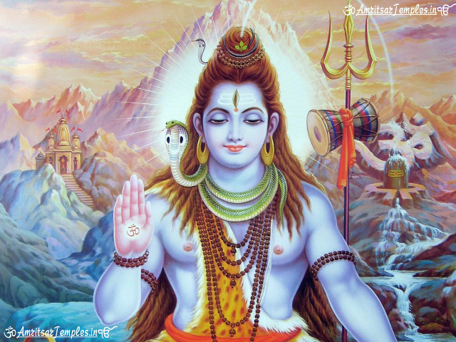 Hindu god hands air mountain free wallpaper - medium preview image