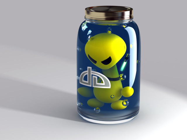Jar cartoon character shadow person free wallpaper - medium preview image