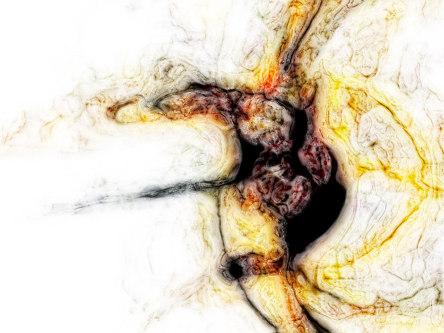 Strange face abstract fire battle free wallpaper - medium preview image