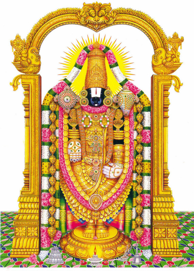 Painting god golden frame white free wallpaper - medium preview image