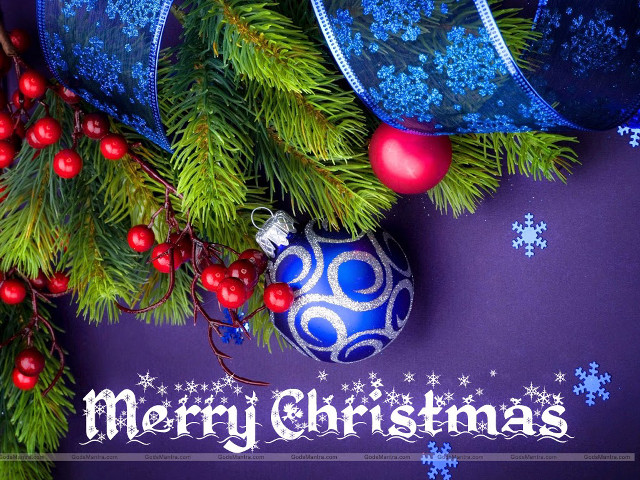 Christmas ornament berry ribbon palette free wallpaper - medium preview image
