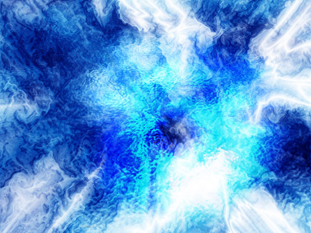 Blue white abstract background center free wallpaper - medium preview image