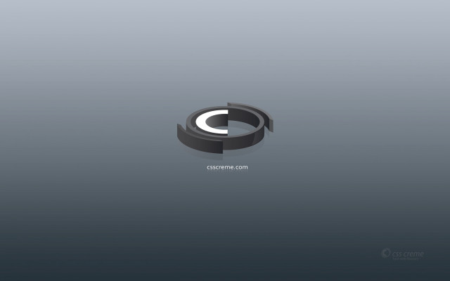 Black white logo circle side #3 free wallpaper - medium preview image
