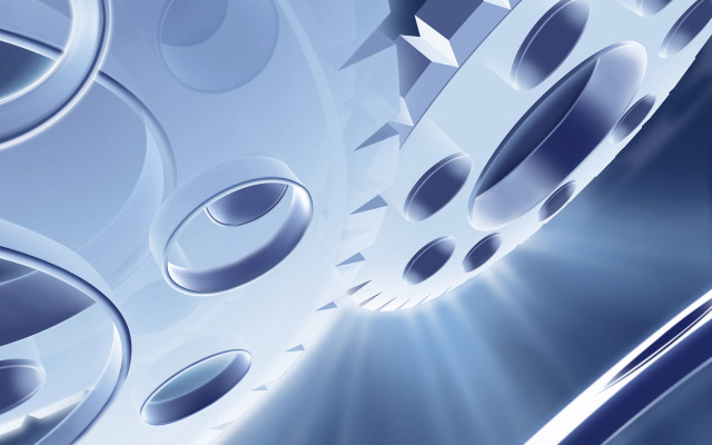 Metal closeup blue background white #3 free wallpaper - medium preview image