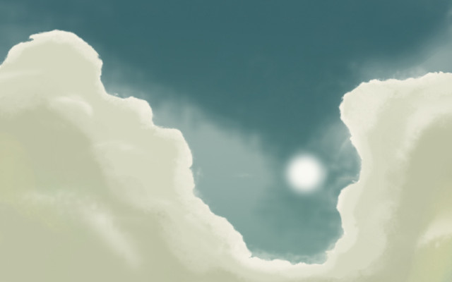 Sky clouds sun distance blue #6 free wallpaper - medium preview image