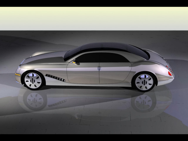 Car black white reflection floor #3 free wallpaper - medium preview image