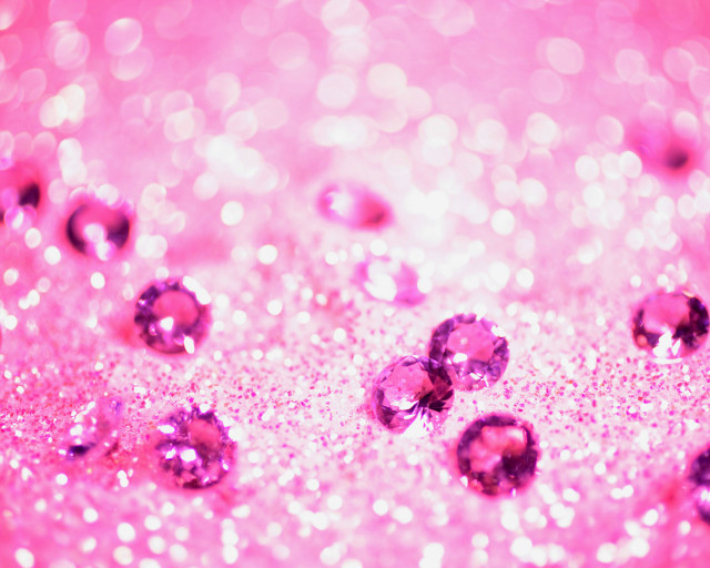 Pink background small diamonds pattern free wallpaper - medium preview image