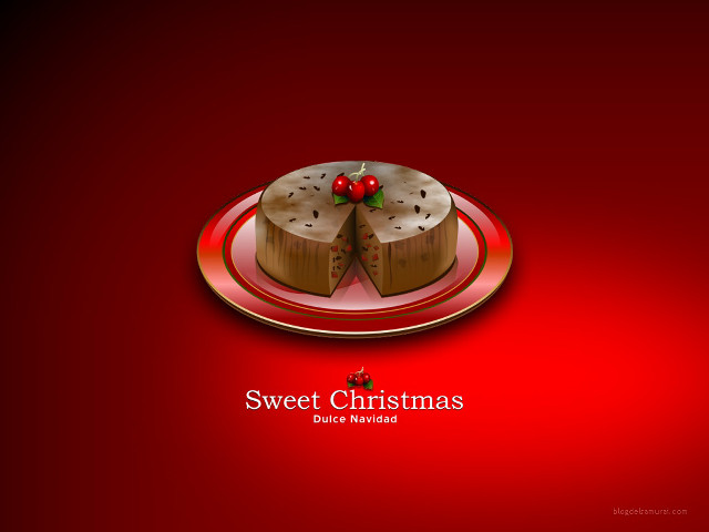 Red plate cake background bow free wallpaper - medium preview image