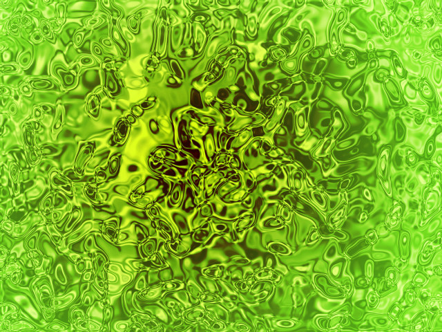 Green abstract circular glowing hexagram free wallpaper - medium preview image