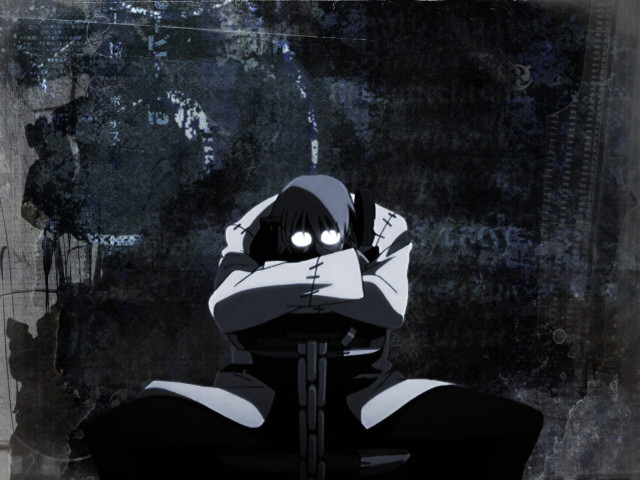 Person sitting chair head down free wallpaper - medium preview image