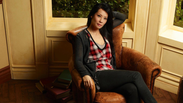 Woman chair book window plant free wallpaper - medium preview image