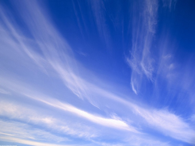 Blue sky clouds plane precisionism free wallpaper - medium preview image