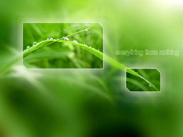 Green leaf eden box environmental free wallpaper - medium preview image