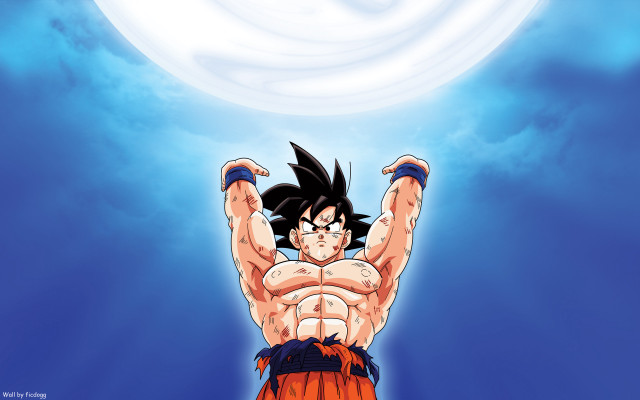 Cartoon man arms up full free wallpaper - medium preview image