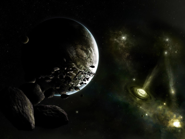 Space planet star distant object free wallpaper - medium preview image