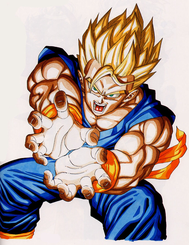 Dragon shock art akiratoyama blonde free wallpaper - medium preview image