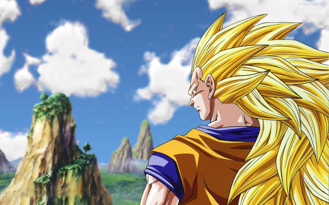 Man blonde hair mountain sky free wallpaper for desktop - medium preview image