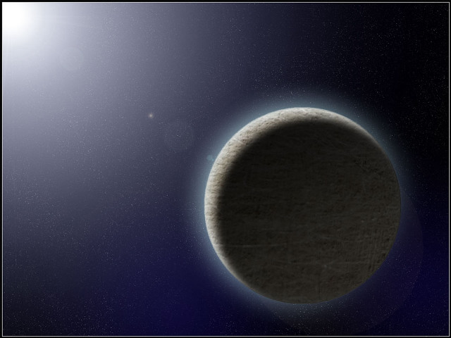 Large object bright light dark free wallpaper - medium preview image