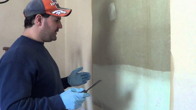 Man blue shirt hat painting free wallpaper - medium preview image