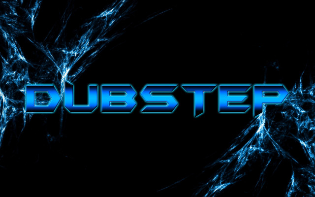 Blue dubstep abstract forest branch free wallpaper - medium preview image