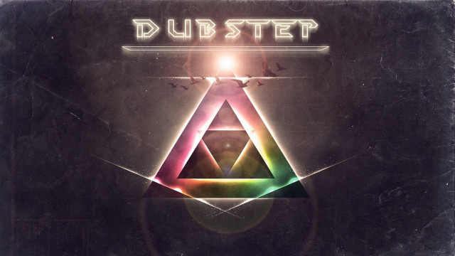 Dark colored poster triangle light free wallpaper - medium preview image