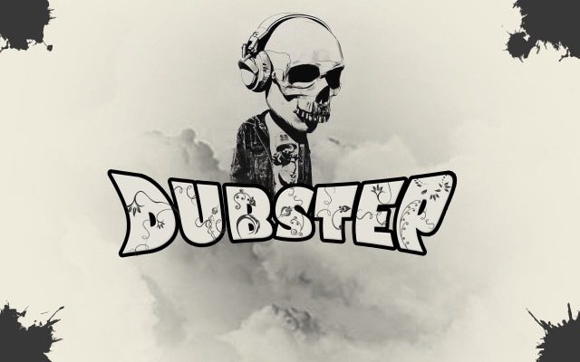 Skull headphones dubstep skull image free wallpaper - medium preview image