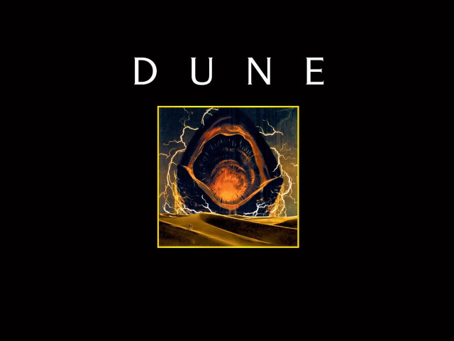 Black background spiral dune image free wallpaper - medium preview image