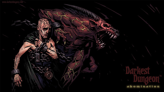 Demon man chains shackles knife free wallpaper - medium preview image