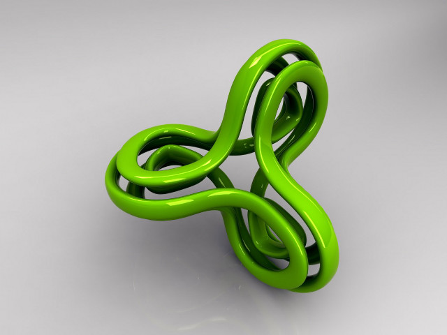 Green object white surface shadow free wallpaper - medium preview image