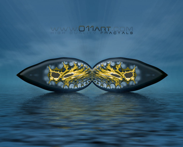 Yellow black watercraft ocean blue #2 free wallpaper - medium preview image