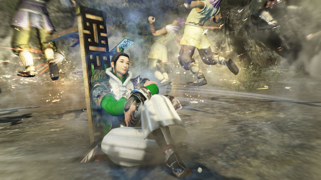 Skateboarder green giant game scene free wallpaper - medium preview image