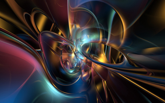 Colorful computer generated image artwork #4 free wallpaper - medium preview image