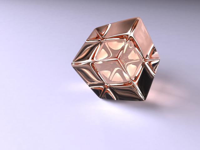3d rubik cube white background #3 free wallpaper - medium preview image