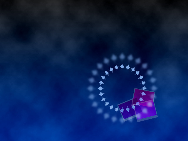 Blue background purple white star free wallpaper - medium preview image