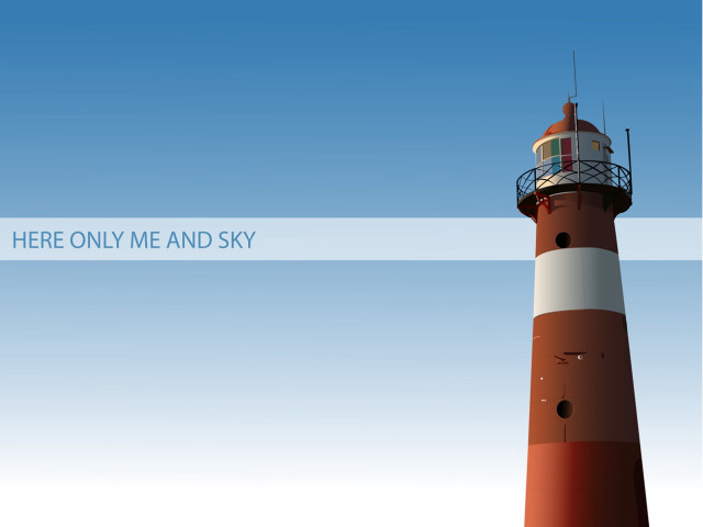 Red white lighthouse sky background #3 free wallpaper - medium preview image