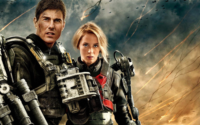 Sci fi couple smoky sky free wallpaper - medium preview image