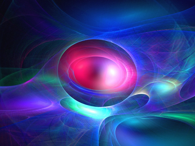 Colorful abstract background red ball #2 free wallpaper - medium preview image