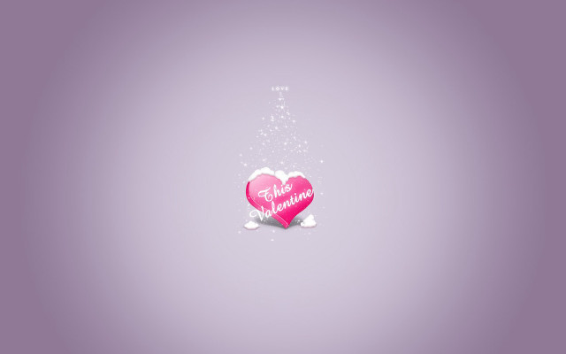 Pink heart message on it free wallpaper - medium preview image