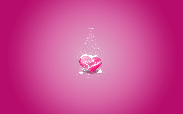 Pink heart message star top #2 free wallpaper - medium preview image