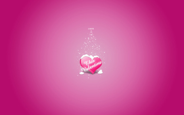 Pink heart message star top #3 free wallpaper - medium preview image