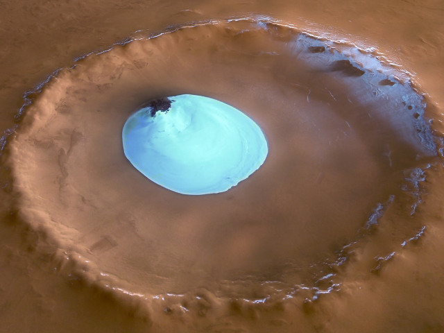 Blue substance brown desert water free wallpaper - medium preview image