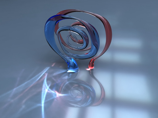 Blue red object red cord free wallpaper - medium preview image