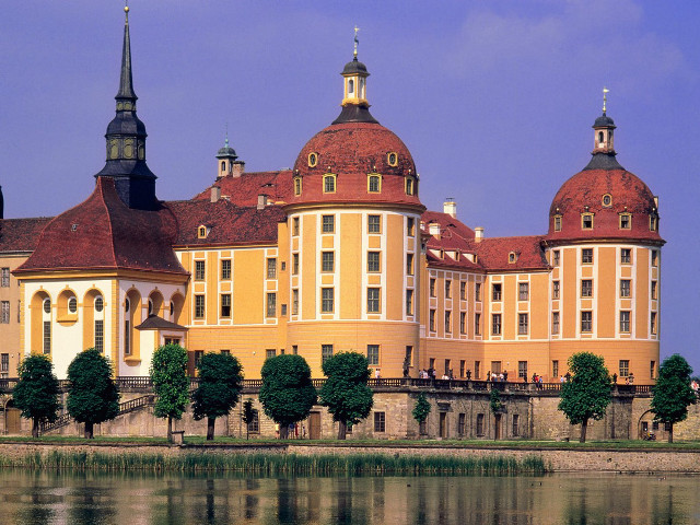 Large building tower clock water #9 free wallpaper - medium preview image