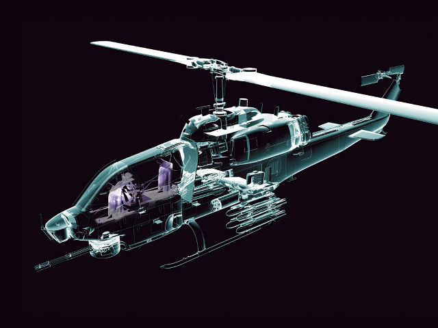 Helicopter man flying black background free wallpaper - medium preview image