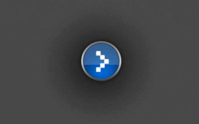Blue button pixelated cross dark #3 free wallpaper - medium preview image