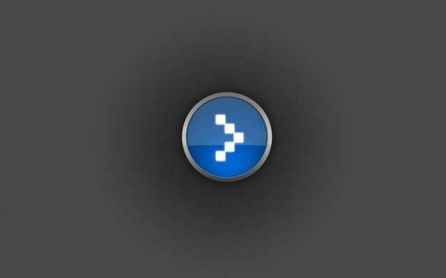 Blue button pixelated cross dark #5 free wallpaper - medium preview image