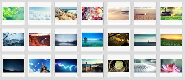 Grid of pictures with words free wallpaper - medium preview image